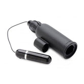 Lightning Stroke Masturbator Met Bullet Vibrator - PlayForFun